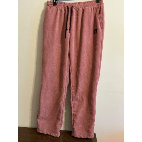 Men's Manfinity Slant Pocket Corduroy Pants pink Size XXL - Picture 1 of 8